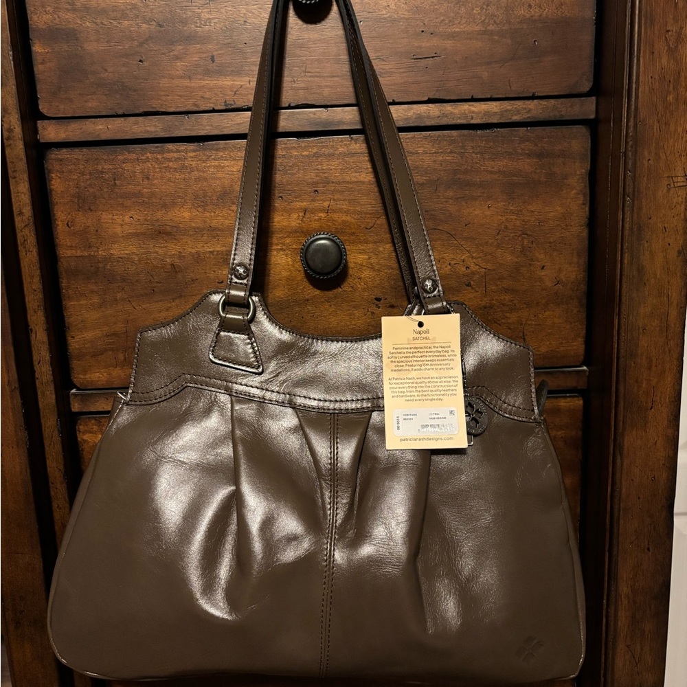 Patricia Nash Napoli in mushroom bag